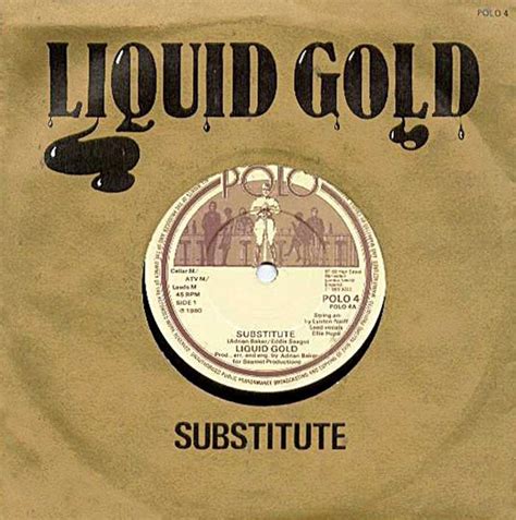 Liquid Gold Dance Yourself Dizzy Substitute Liquid Gold How To