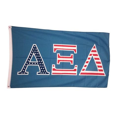 Alpha Xi Delta Sorority Usa Letter Flag 3 X 5 Etsy Sorority