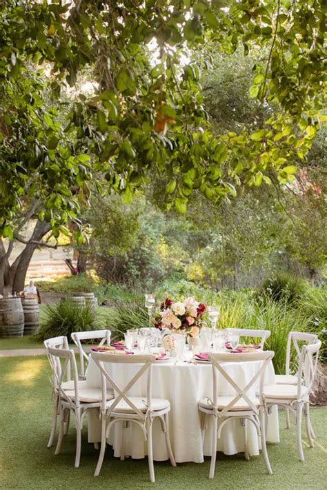 Dreamy And Unique Outdoor Wedding Reception Partyslate Floral Event