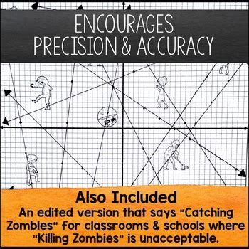If you kill more than one you were not precise enough. Graphing Lines & Zombies ~ Graphing Lines in Point Slope ...