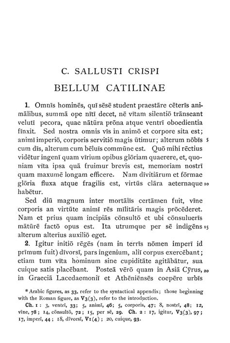 Divitiarum Et Formae Gloria Fluxa Est - Columbia University Libraries: Bellum catilinae