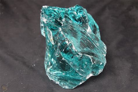 Glass Rock Slag Cullet Turquoise 106 Lb Rocks Landscaping Deco