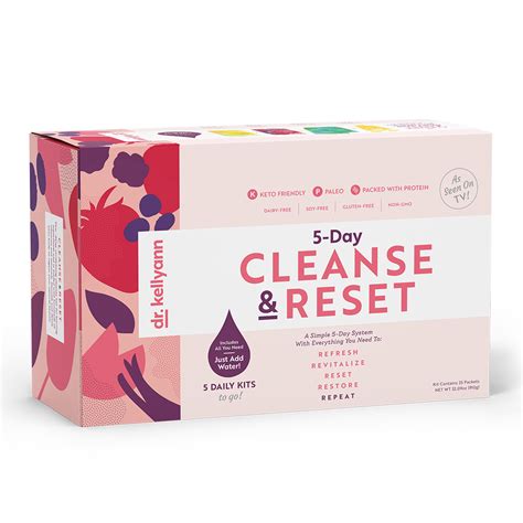 5 Day Cleanse And Reset Detox Cleanse Dr Kellyann