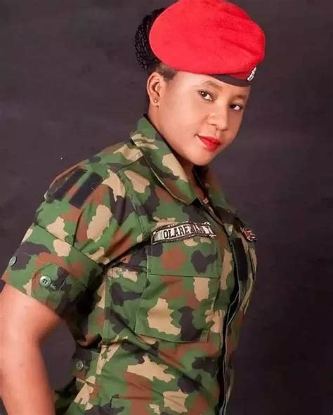 Beautiful Photos Of Nigerian Military Ladies That Can Make You Fall For
