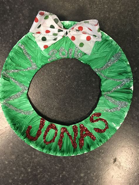Christmas Wreath Craft Toddlers Made It In My Parents Day Out