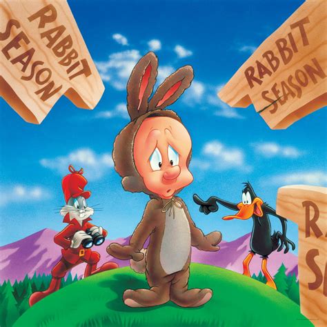 Bugs Daffy And Elmer Fudd Rabbit Season Wall Art