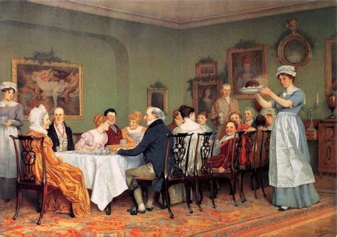 Georgian Era Formal Dining