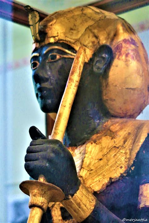 Detail Of The Ka Statue Of King Tutankhamun This Is One Of Flickr