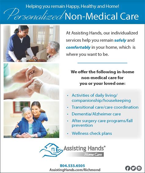 Elderly Care At Home Assisting Hands Richmond Elderly Home Care
