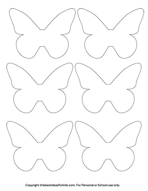 Free Butterfly Template Printable Free Printable Templates