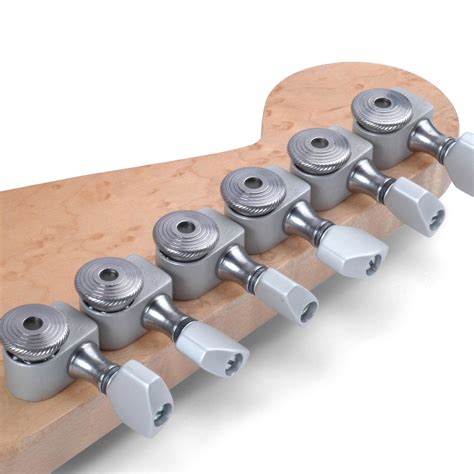 Sperzel Trim Lok 6 In Line Guitar Machines Satin Chrome Reverb