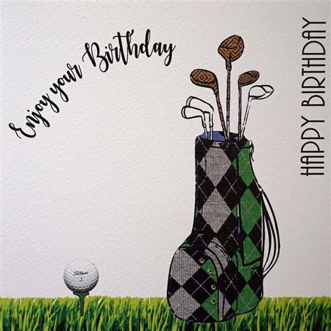 Printable Birthday Cards Golf Theme Printable Lab