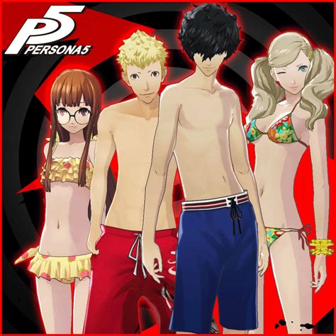 Persona 5 Swimsuit Set English Ver