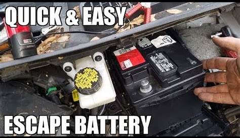 2014 ford escape se battery replacement - kenton-cackowski