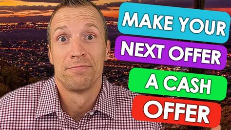 How You Can Make A Cash Offer Youtube