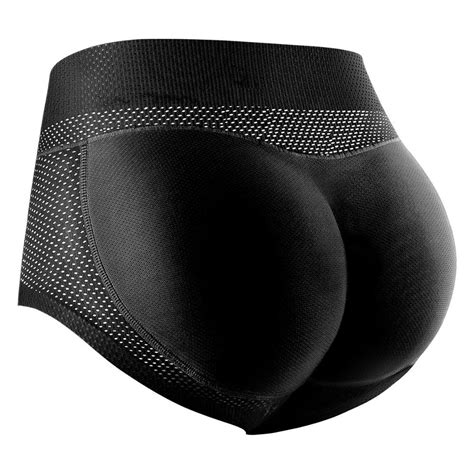 Women Padded Push Up Panties Butt Lifter Shaper Fake Ass Buttocks Hip Pads Invisible Control