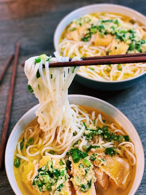 Asian Chicken Noodle Soup Instant Pot Tiffy Cooks