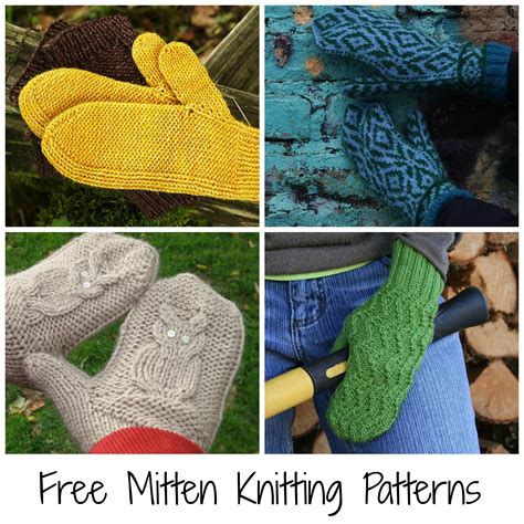 Knitting Pattern For Plain Gloves Mikes Naturaleza