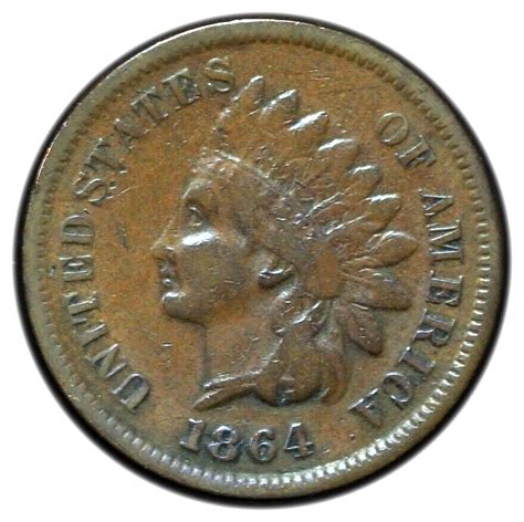 1864 L Indian Head Penny Vf Condition Superb Appeal Ebay