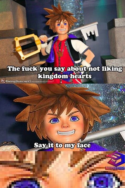 Sora S Face Tho Xd Kingdom Hearts Fanart Sora Kingdom Hearts Kingdom Hearts Meme