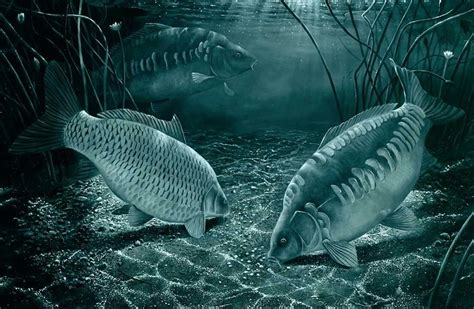 Pin by Németh Zoltán on Original Fish & Fishing Paintings by Artist