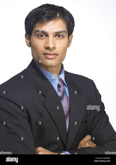 Portrait Of South Asian Indian Executive Man Mr Stock Photo Alamy