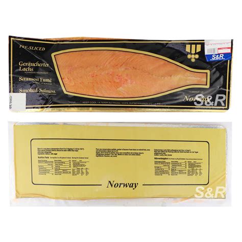 Royal Norwegian Smoked Salmon Pre Sliced 1kg