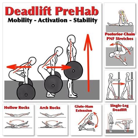Prehab Exercises — Prehab Routine For Deadlift Aiming To Increase