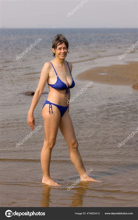 Woman Bikini Sea Beach Stock Photo By Argument