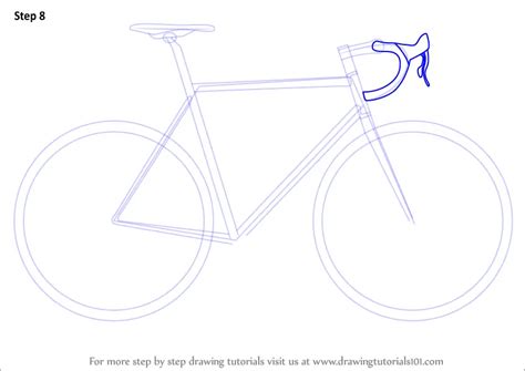 Learn How To Draw A Bike Two Wheelers Step By Step Drawing Tutorials