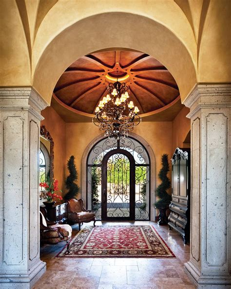 16 Uplifting Mediterranean Entry Hall Designs That Will Welcome You Home