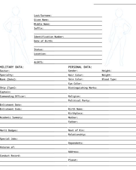 Rf Character Info Sheets By Motleydreams On Deviantart