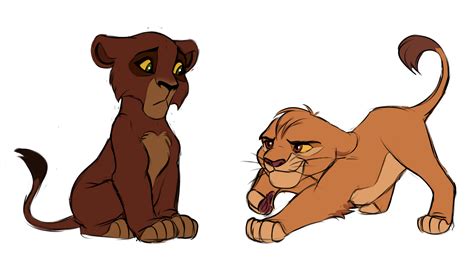 Kovu And Kiara Genderswap By Kapoosha Lion King Drawings Lion King