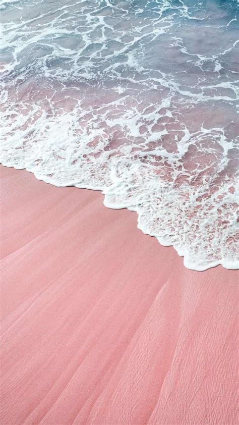 Pink Beach Wallpapers 4k Hd Pink Beach Backgrounds On Wallpaperbat