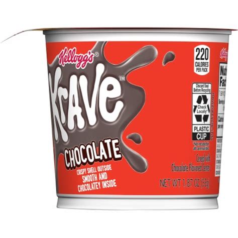 Kellogg S® Krave Chocolate Cereal Cup 1 87 Oz Kroger