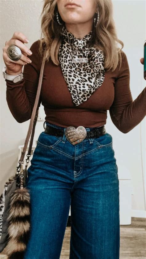 Winter Punchy Outfit Inspo Western Fit Ariat Trousers Cowgirl Nfr