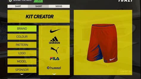 The champions league final between manchester city and chelsea is on saturday, and ea has released an exclusive ucl kit that you can now unlock in fifa 21 ultimate team. FIFA 21 Kit Creator (Concept) - YouTube
