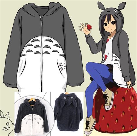 Check spelling or type a new query. Men Women Anime My Neighbor Totoro Hoodie Coat Cosplay ...