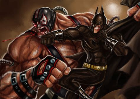Batman And Bane4k Art Wallpaperhd Superheroes Wallpapers4k Wallpapers