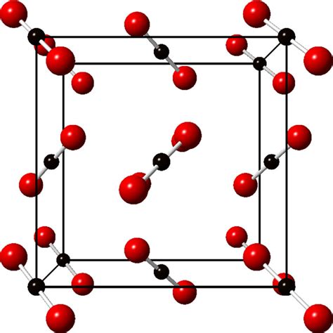 The Crystal Structure Of The Unit Cell Of Cubic CO I Carbon And Download Scientific Diagram