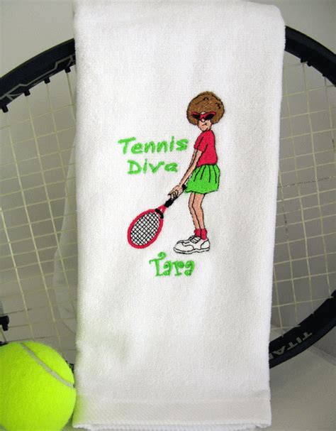 Tennis T Personalized Tennis Towel Tennis Towel