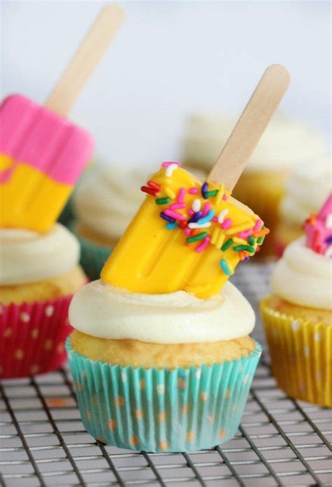 Bright And Colorful Summer Themed Cupcakes With A Tangy Twist These