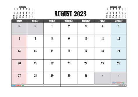 2023 Year Calendar Yearly Printable Printable Calendar Design