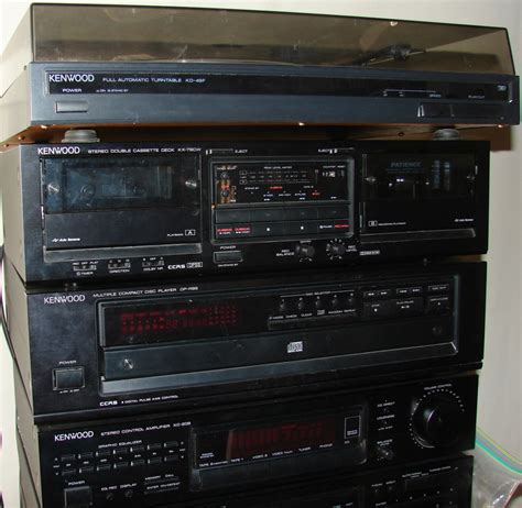 Complete Kenwood Stereo System 6 Components Plus 2