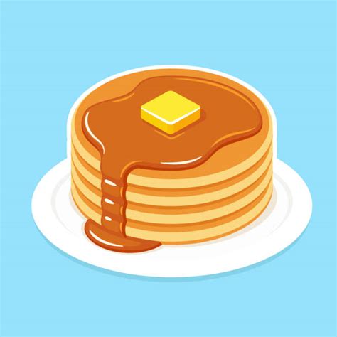 Pancake Illustrations Royalty Free Vector Graphics And Clip Art Istock