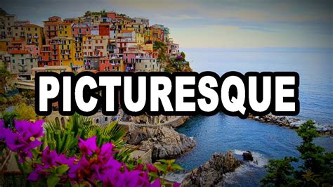 🌇 Learn English Words Picturesque Meaning Vocabulary Videos With