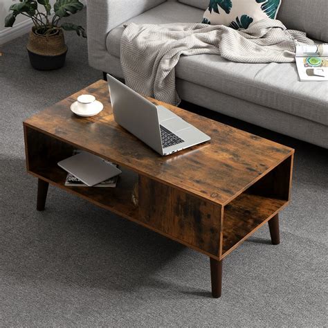 With a refrigerated drawer, 2 bluetooth speakers, 2 usb charging ports, 4 110v outlets, and led lights, the sobro keeps you powered up. Corrigan Studio Alarcon Coffee Table with Storage ...