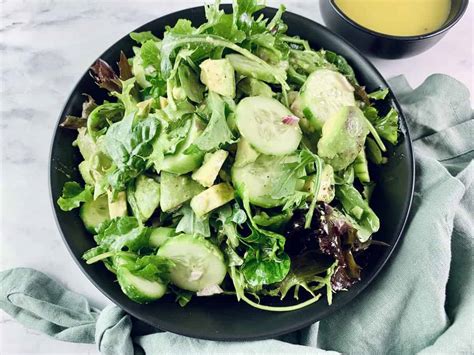 Famous French Green Salad And Vinaigrette Salads With Anastasia