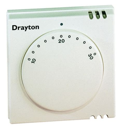 Drayton Rts2 Room Thermostat 240v With Led On Light 24002