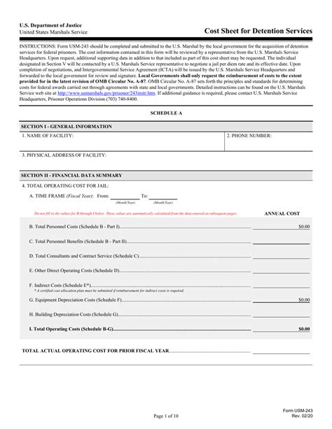 Form Usm 243 Fill Out Sign Online And Download Fillable Pdf